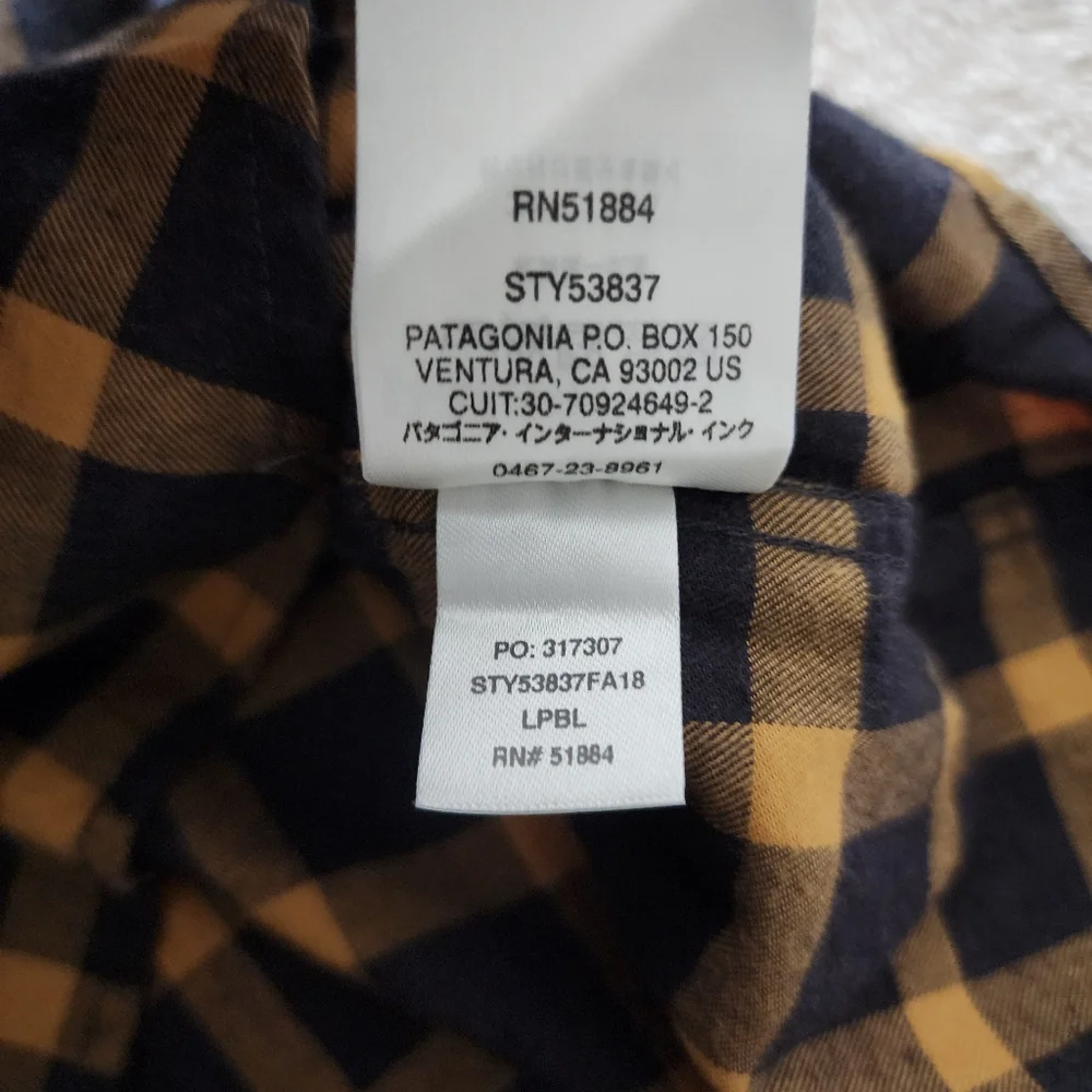 Patagonia Long-Sleeve Chima Cotton Shirt, Men's Large, EUC - Pine Lodge/Black - Picture 8 of 10